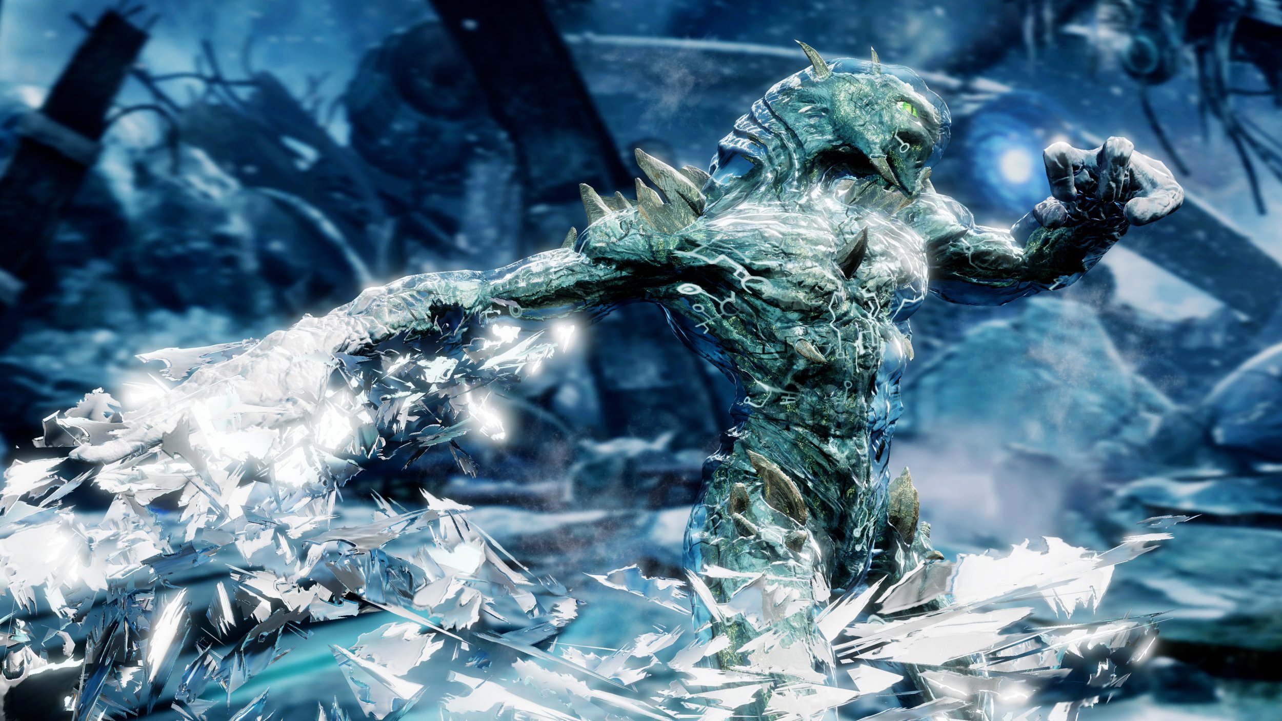 Glacius Ki3 Hd Wallpaper - Killer Instinct Glacius - HD Wallpaper 