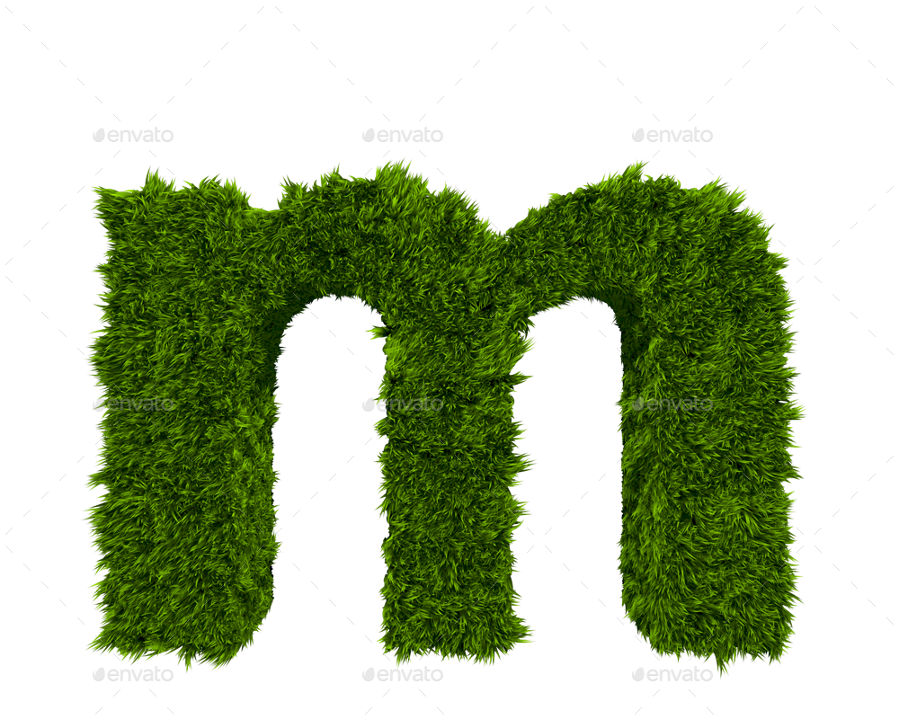 Letter Grass Png - HD Wallpaper 