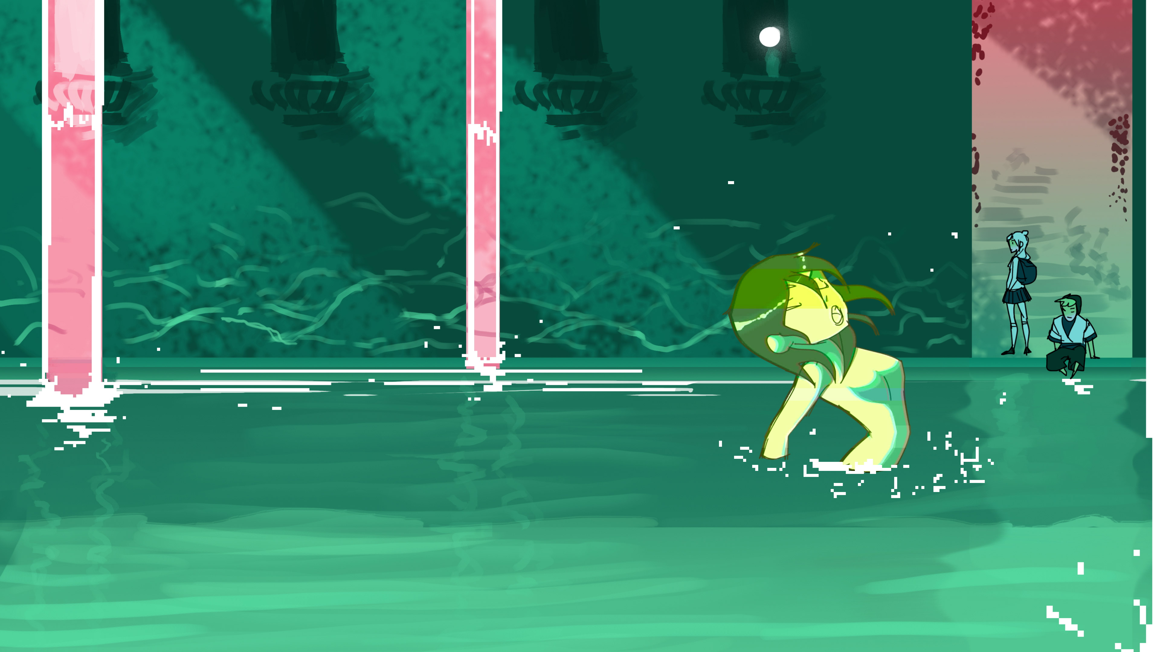 Natural Light Pool - Porter Robinson Worlds Tour Visuals - HD Wallpaper 