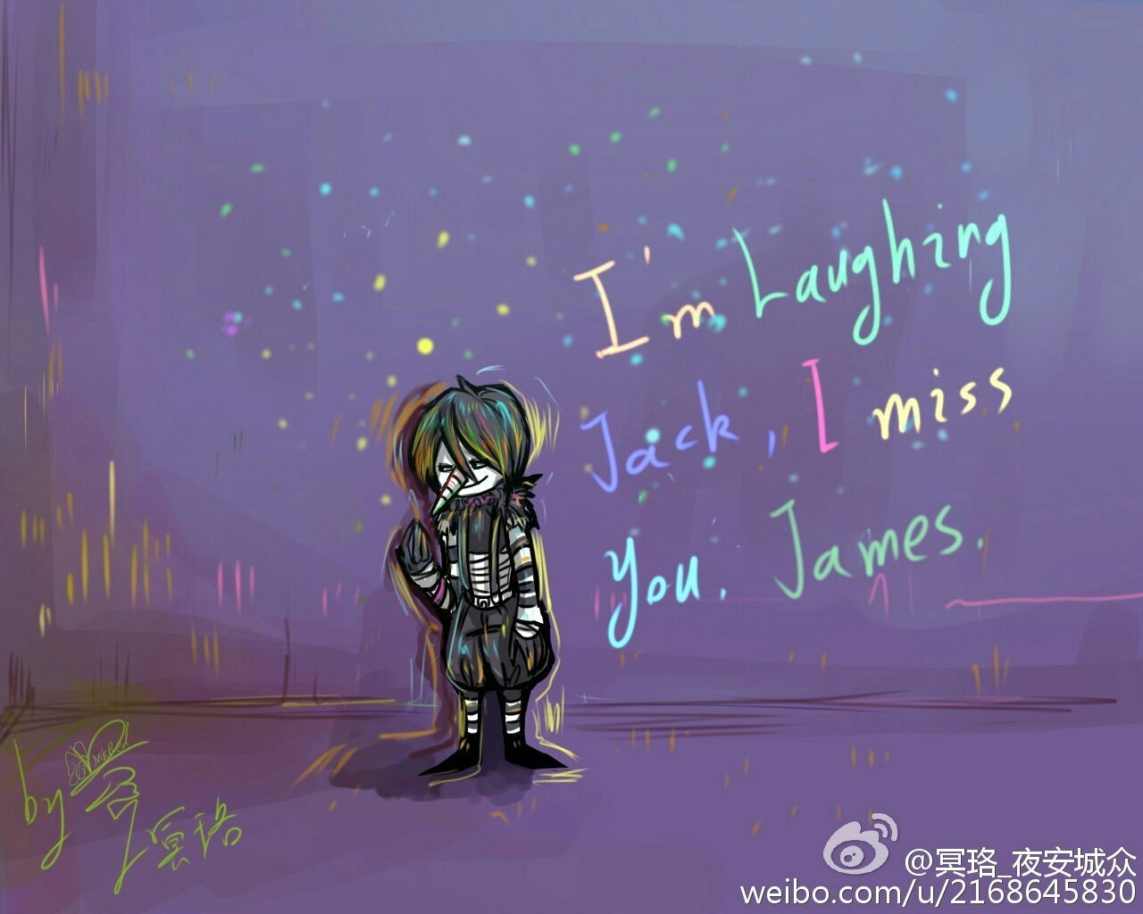Creepypasta And Laughing Jack Image - Writing - HD Wallpaper 