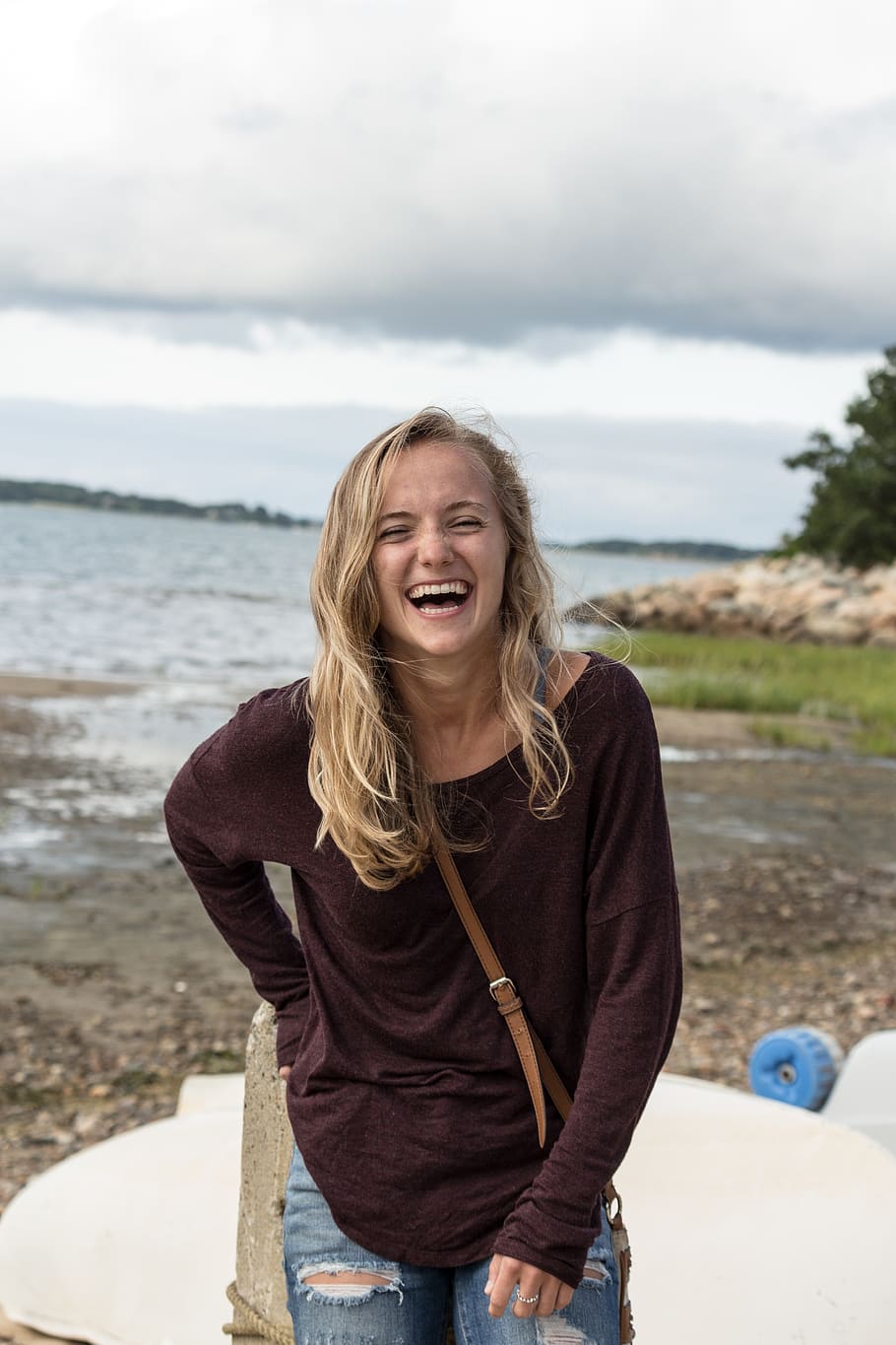 Chatham, United States, Laughing, Ocean, Sea, Smile, - HD Wallpaper 