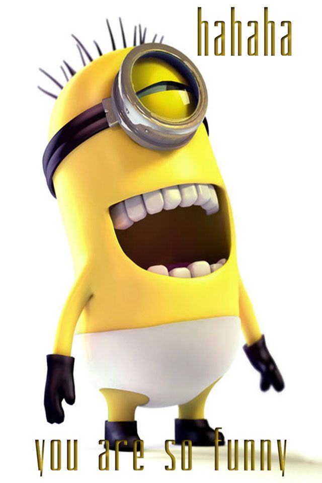 Laughing Minion - HD Wallpaper 