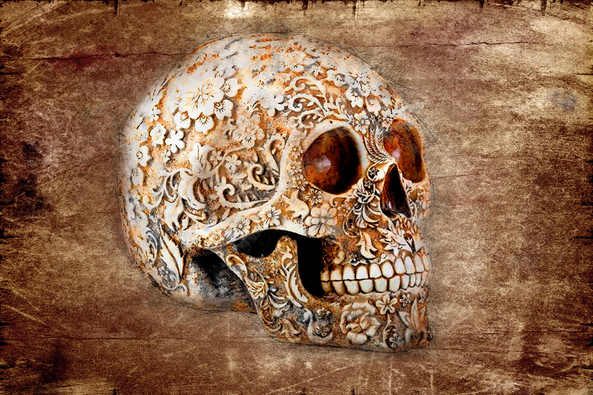 Modern Art Death - HD Wallpaper 