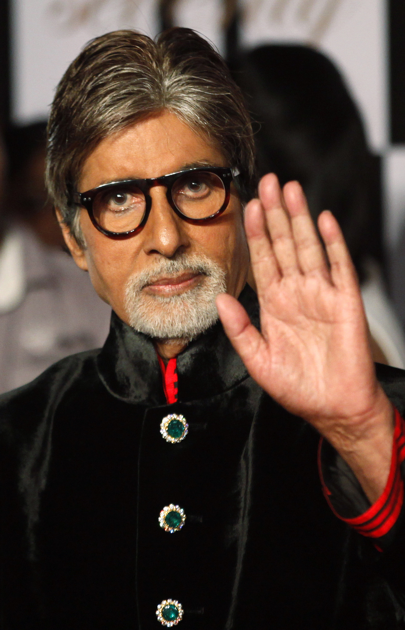 Null - Amitabh Bachchan Waving Hands - HD Wallpaper 