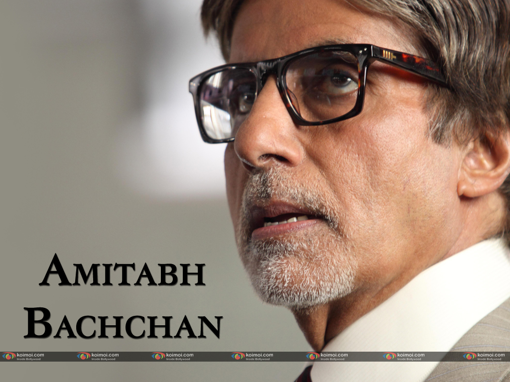 Amitabh Bachchan Wallpaper - Amitabh Bachchan With Name - HD Wallpaper 