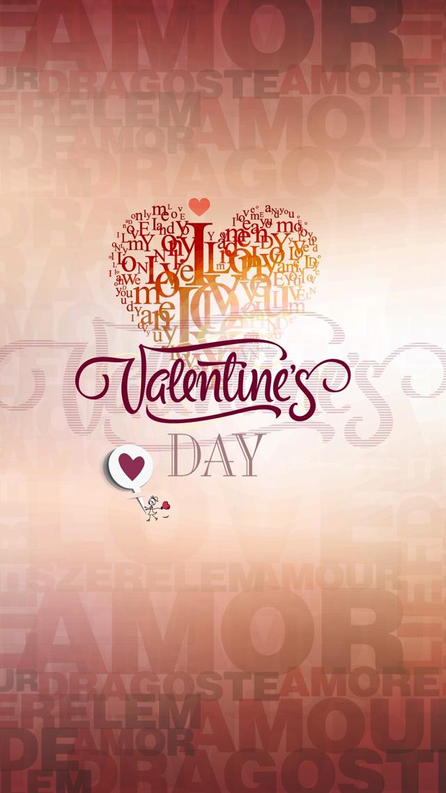 Valentines Day Iphone Wallpaper - HD Wallpaper 