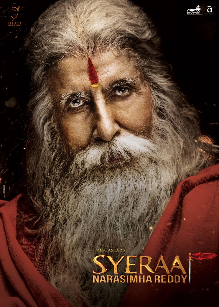 Amitabh Bachchan As Gosaayi Venkanna - Sye Raa Narasimha Reddy Amitabh Bachchan - HD Wallpaper 