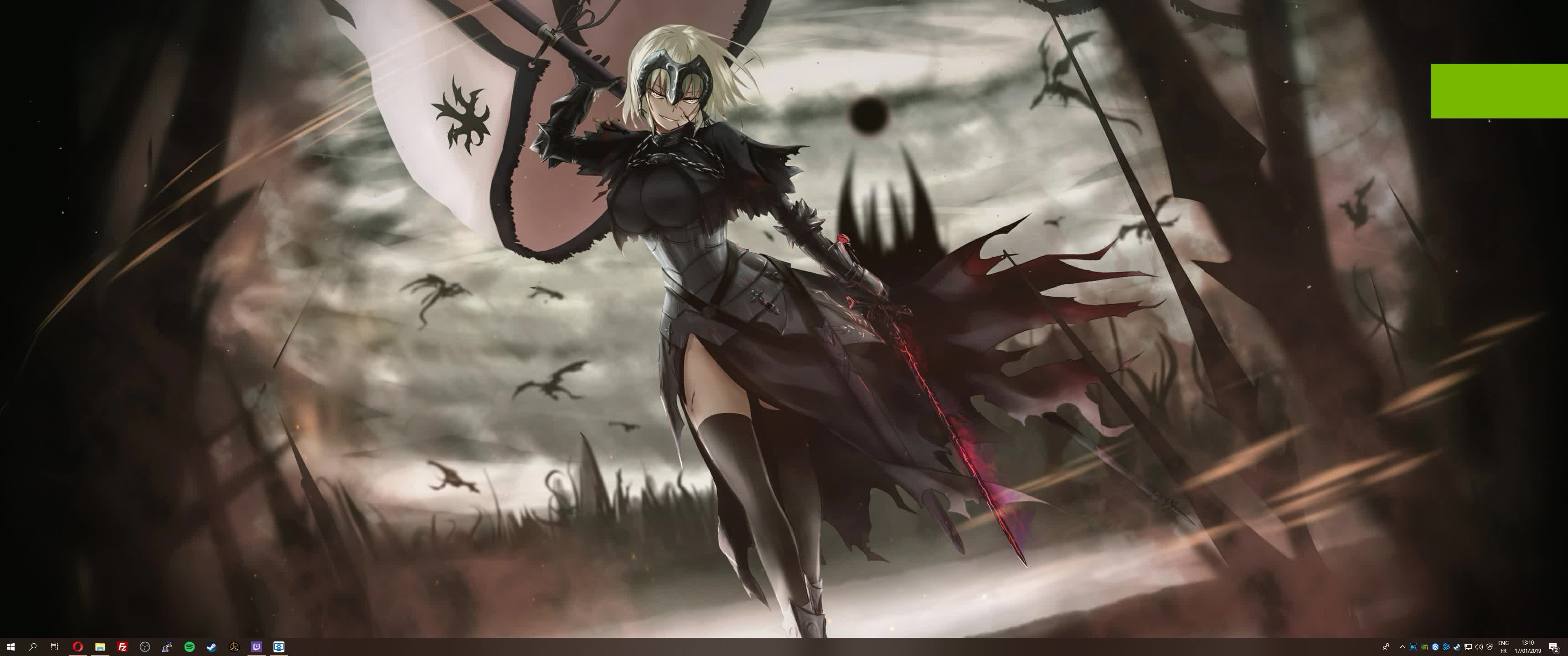 Jeanne D Arc Alter Gif - HD Wallpaper 