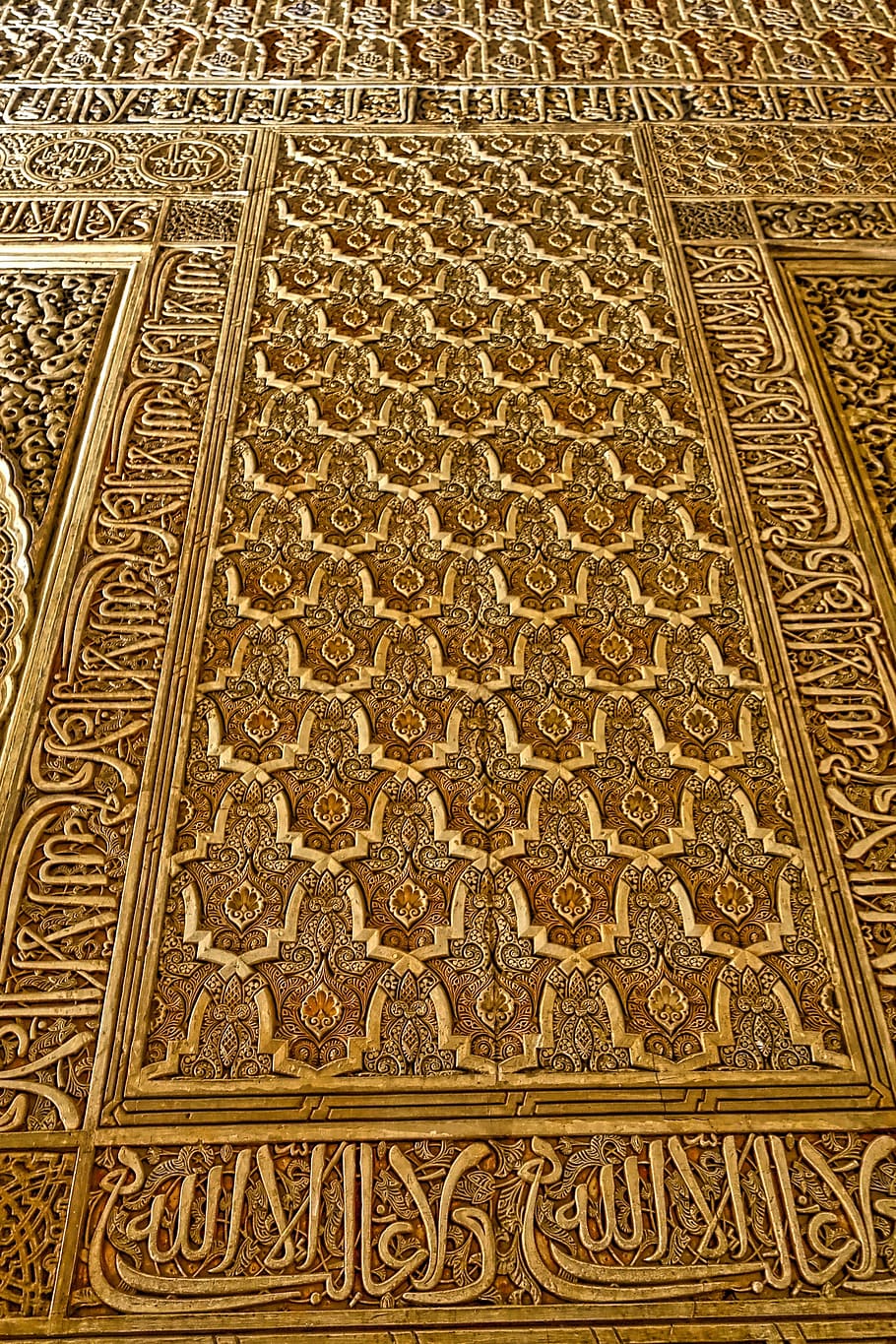 Pattern, Decoration, Spanish, Arabesque, Design, No - Alhambra - HD Wallpaper 