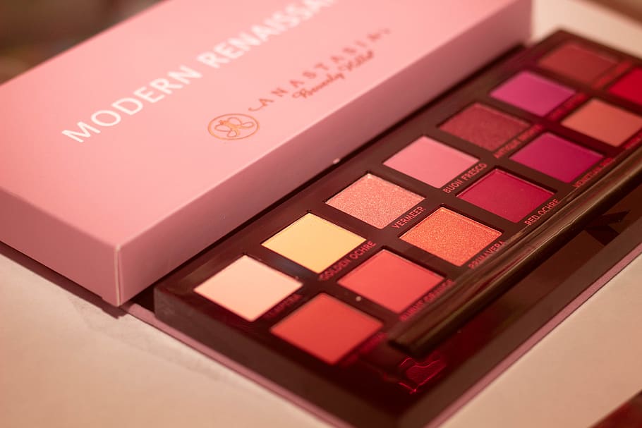 Modern Renaissance Anastasia Beverly Hills Makeup Palette, - Pink And Red Eyeshadow Palette - HD Wallpaper 