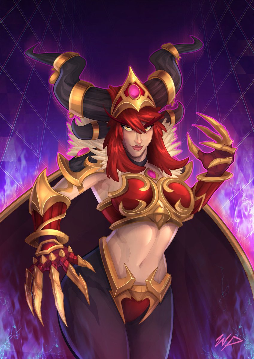 Heroes Of The Storm Alexstrasza Fan Art - HD Wallpaper 