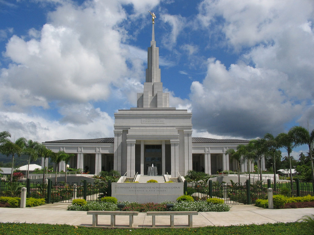 Apia Samoa Temple - HD Wallpaper 