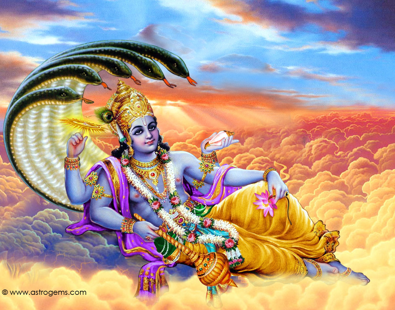 Lord Vishnu Wallpapers Images & Pictures - Lord Vishnu - HD Wallpaper 