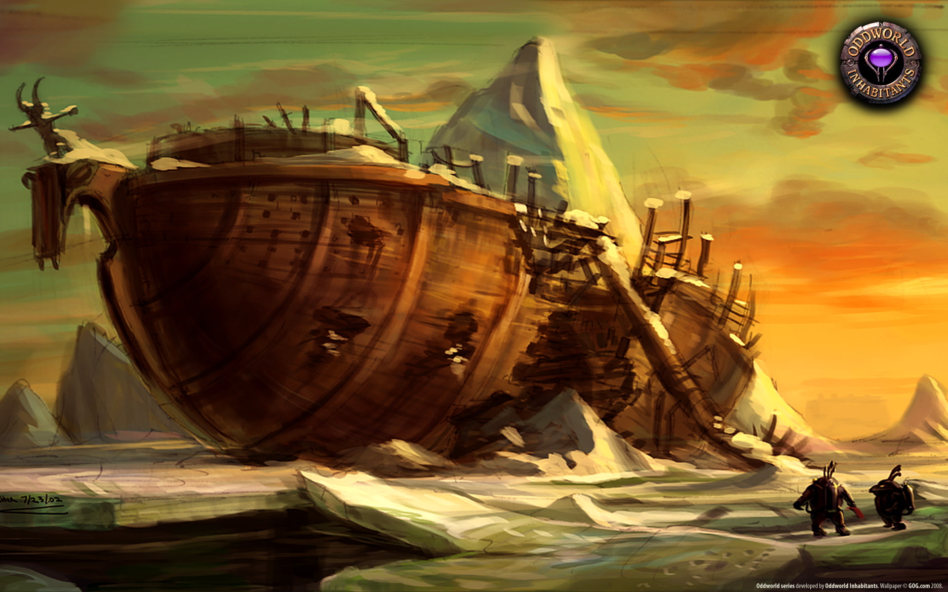 Oddworld: Abe's Oddysee - HD Wallpaper 