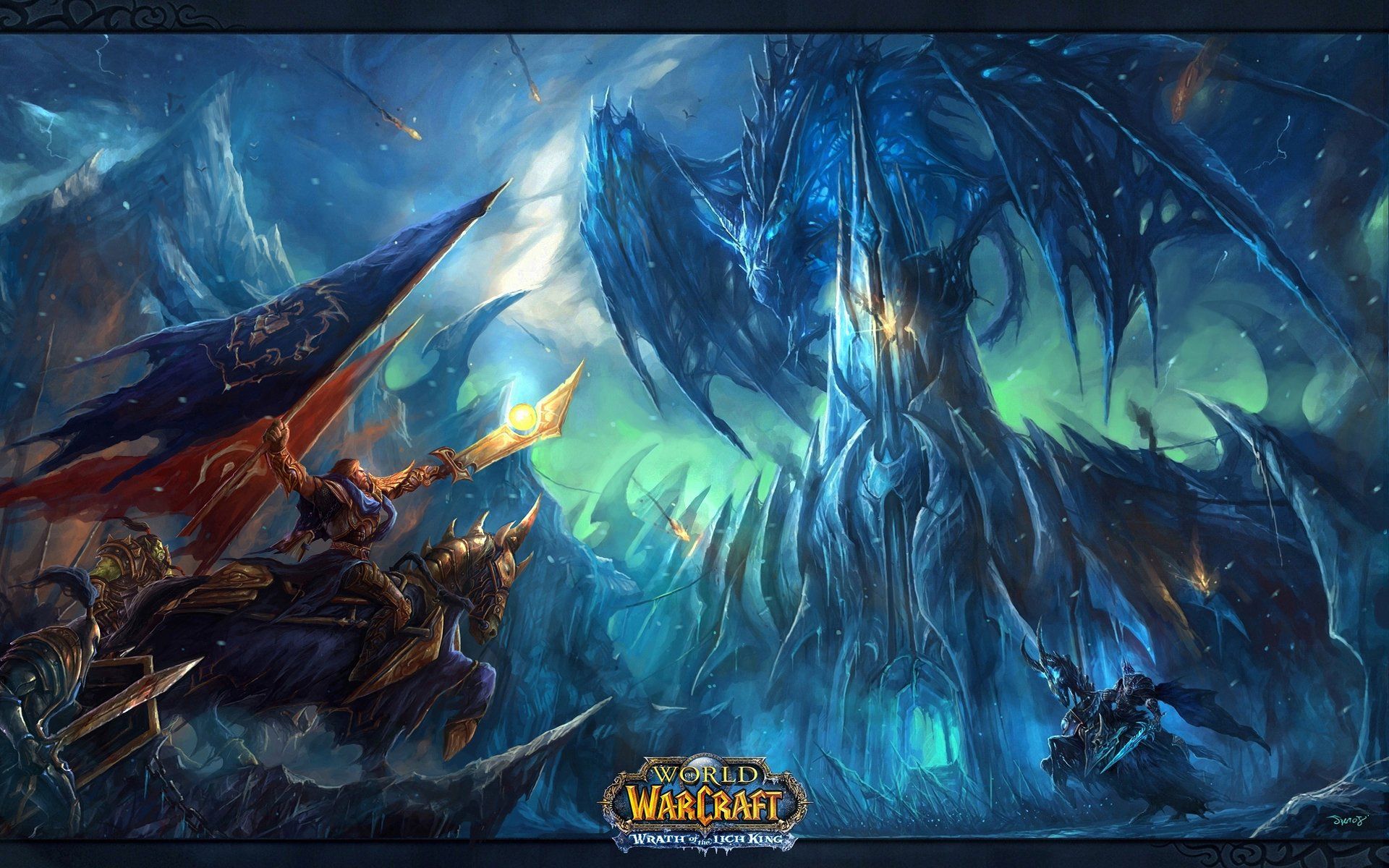 World Of Warcraft Wrath Of The Lich King Wallpaper - World Of Warcraft Wallpaper Hd - HD Wallpaper 