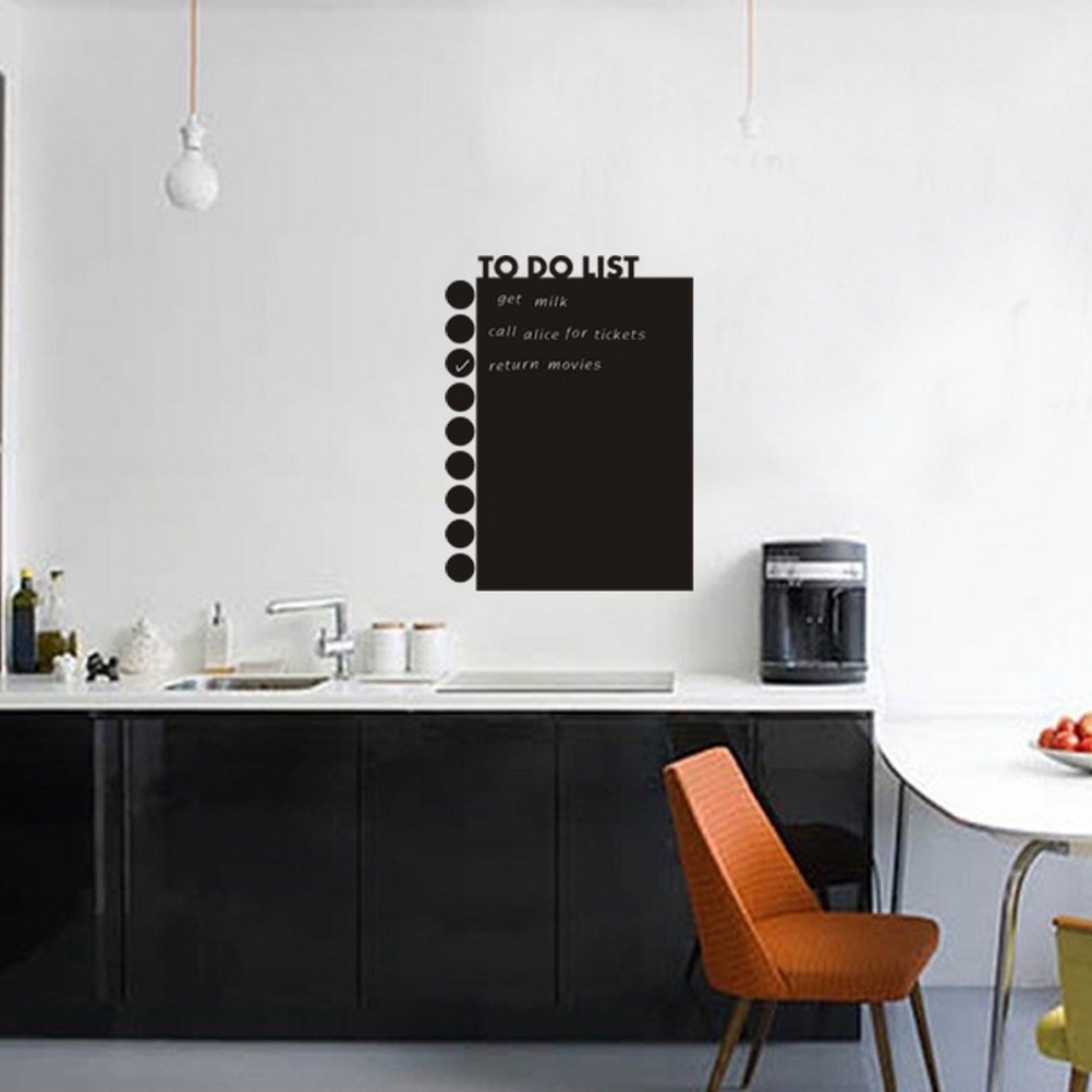 Funif Chalkboard Wall Sticker Diy Blackboard To Do - Cricket Design On Wall - HD Wallpaper 