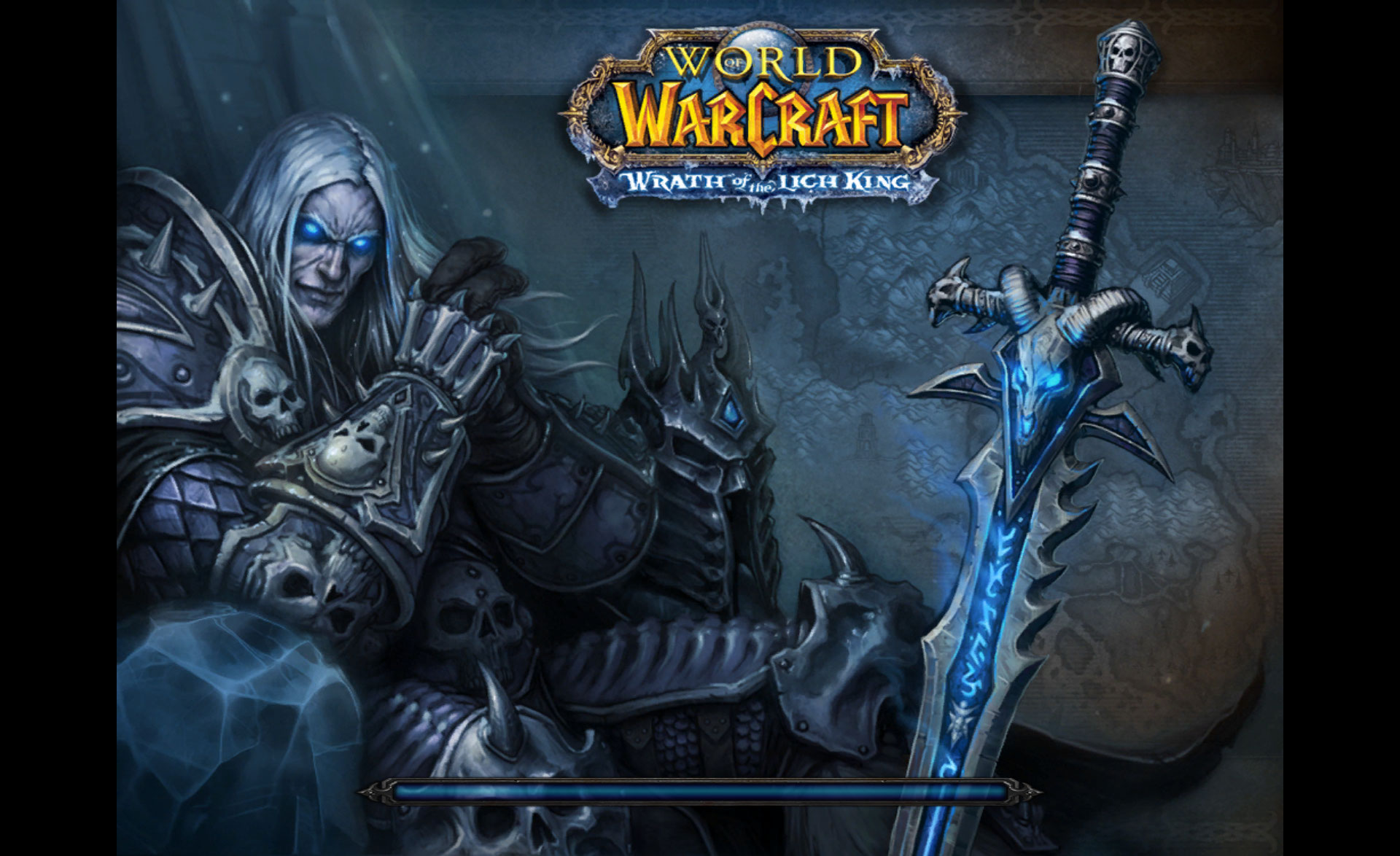 Wowscrnshot 111308 - Wrath Of The Lich King Loading Screen - HD Wallpaper 