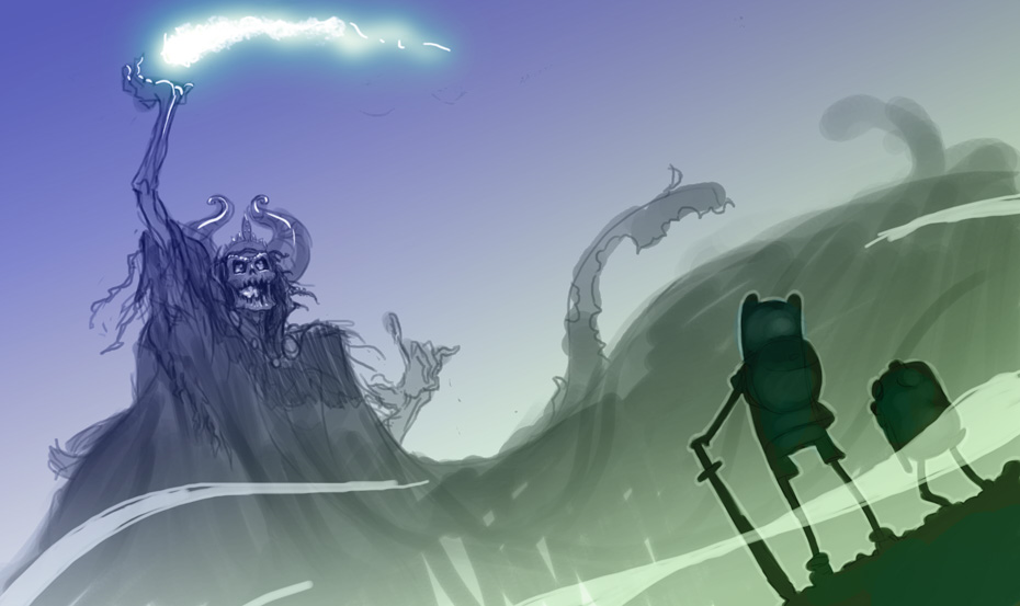 The Lich King - Adventure Time Lich King Fan Art - HD Wallpaper 