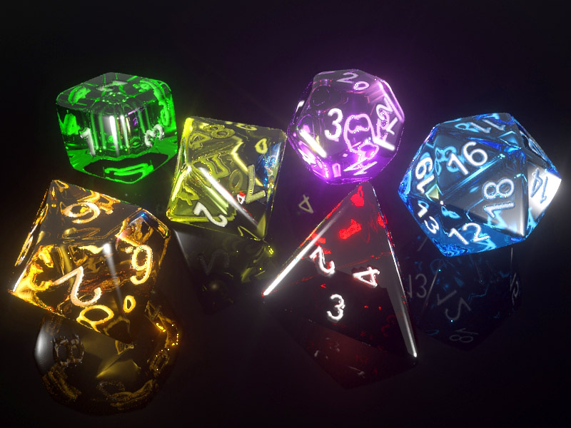 Dungeons And Dragons Dice - HD Wallpaper 