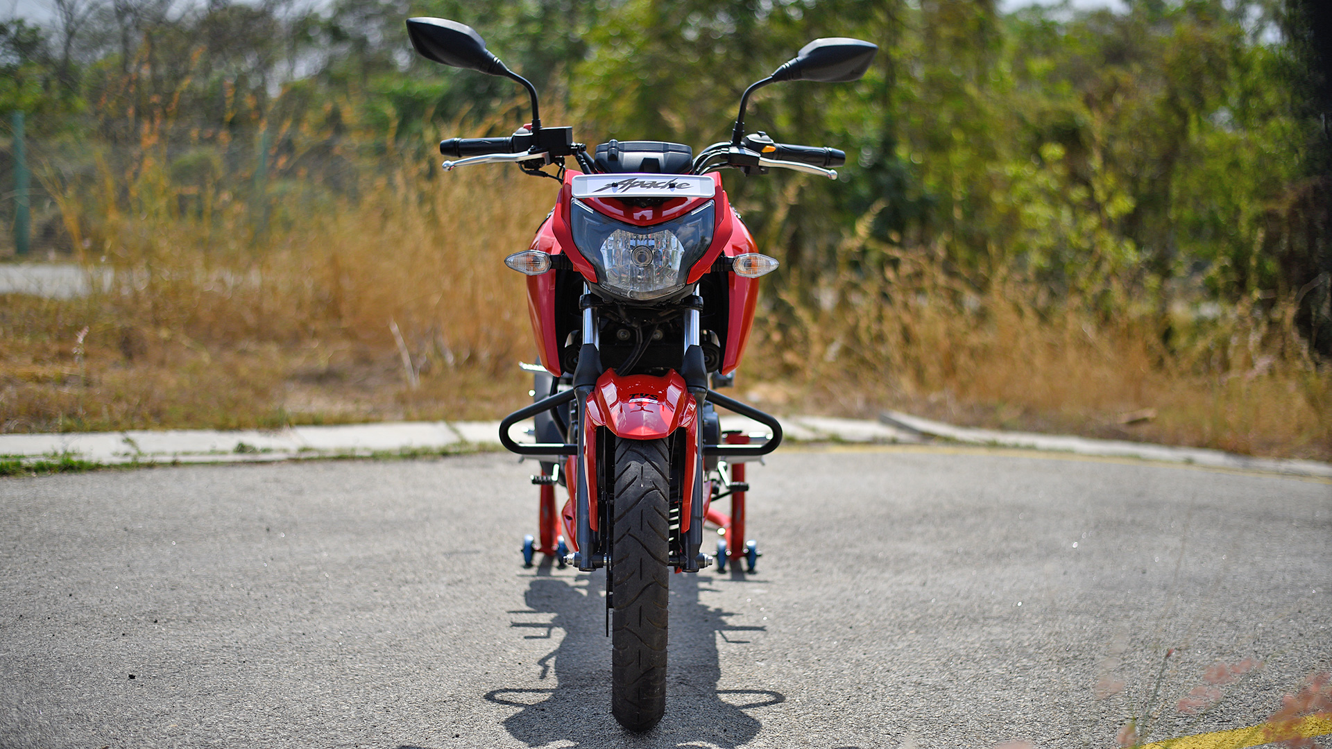 Tvs Apache Rtr 160 4v 18 Fi Apache 160 4v Front View 19x1080 Wallpaper Teahub Io