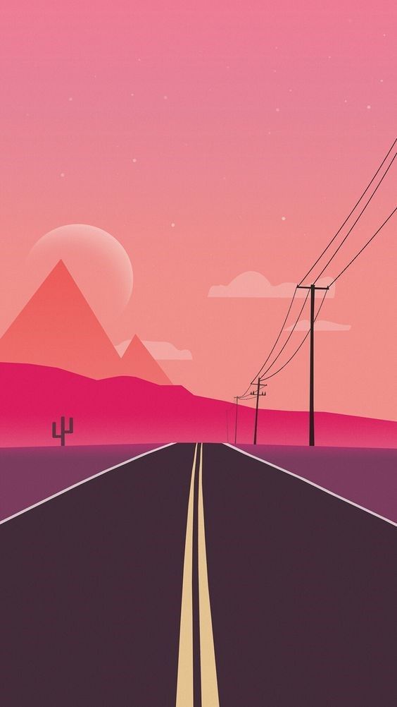Minimal Road - HD Wallpaper 