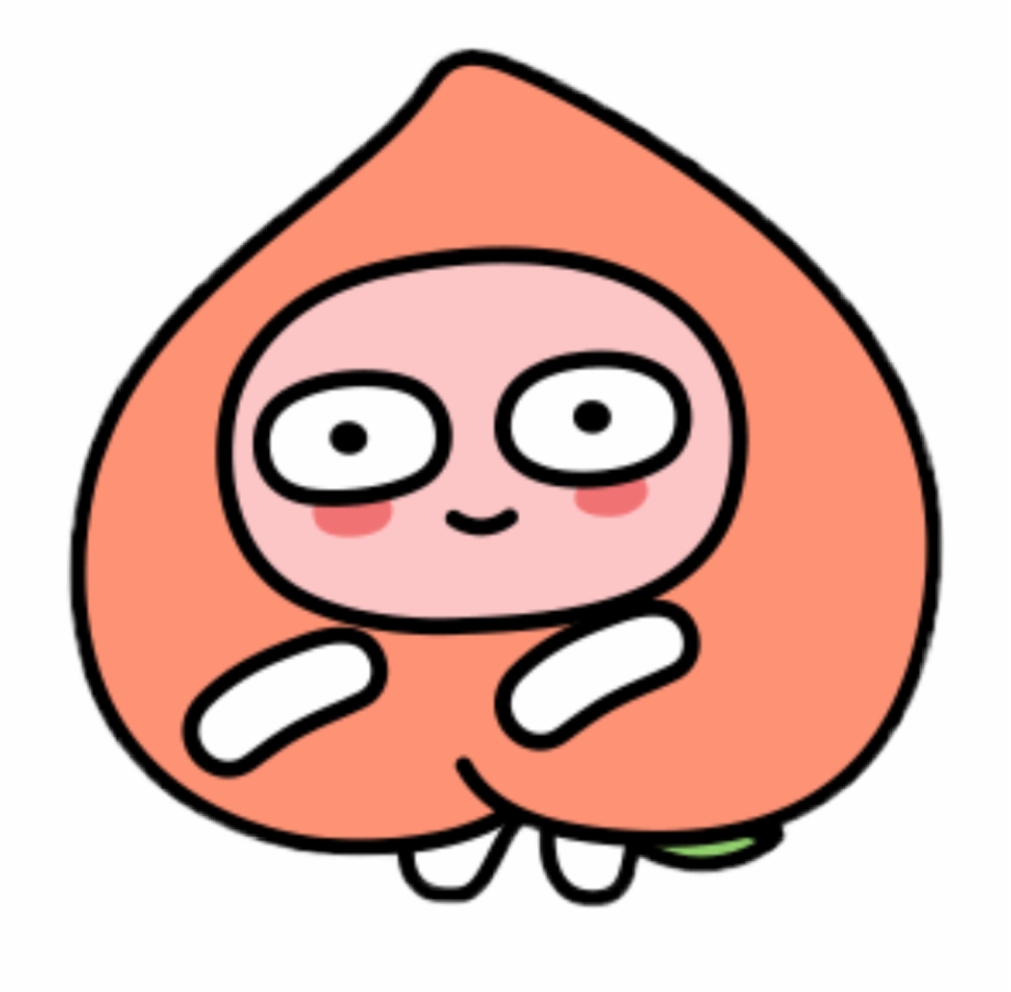 Kakao Friends Peach Png - HD Wallpaper 