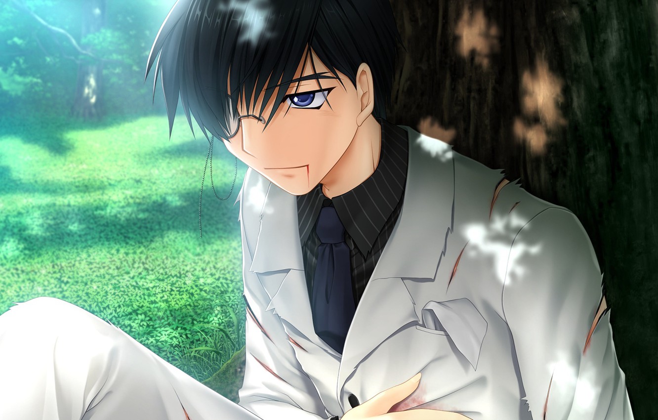 Photo Wallpaper Anime, Art, Guy, Rewrite - Anime - HD Wallpaper 