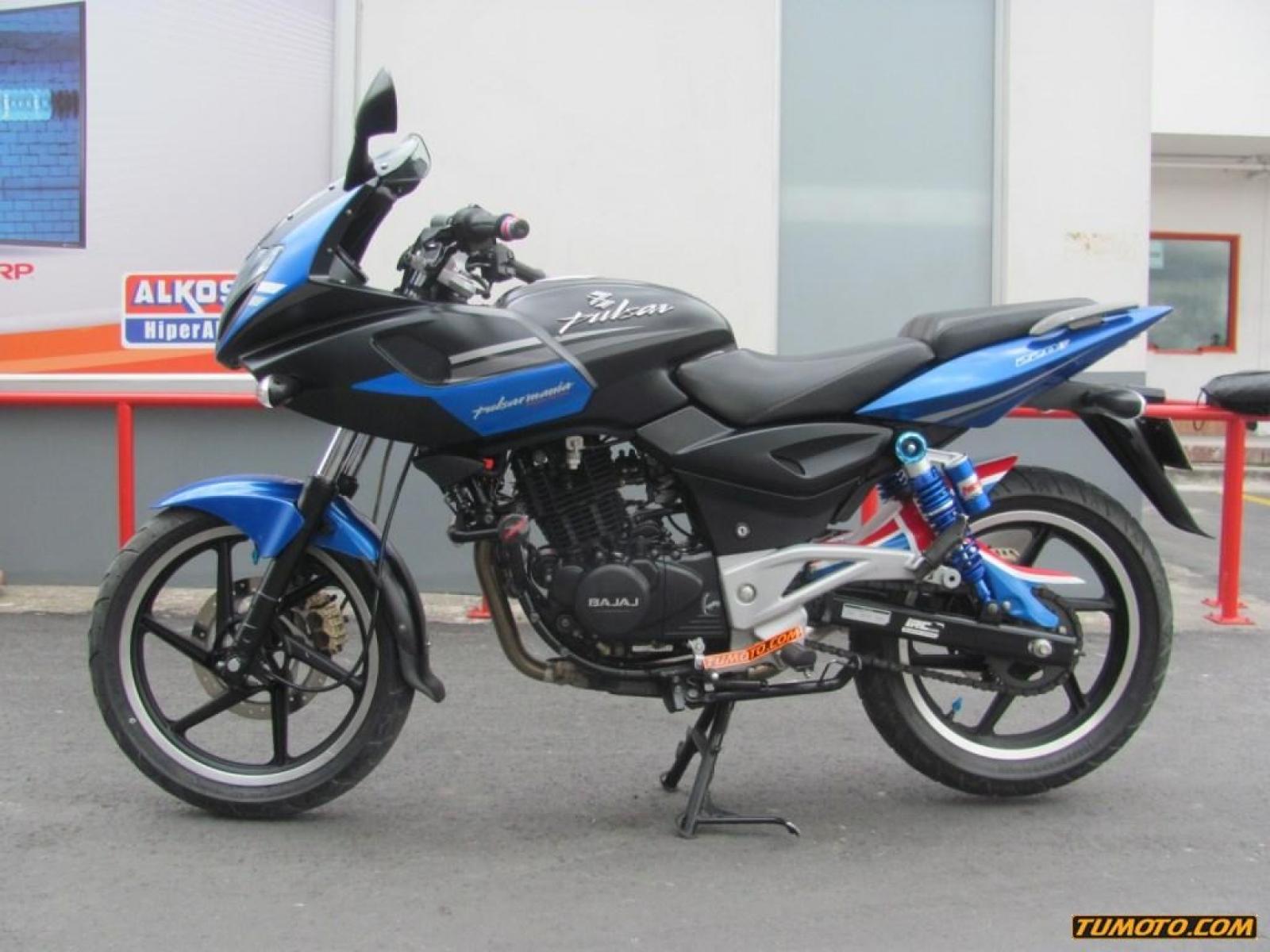 Bajaj Pulsar 220 F 2011 - Pulsar 220 Sapphire Blue - HD Wallpaper 