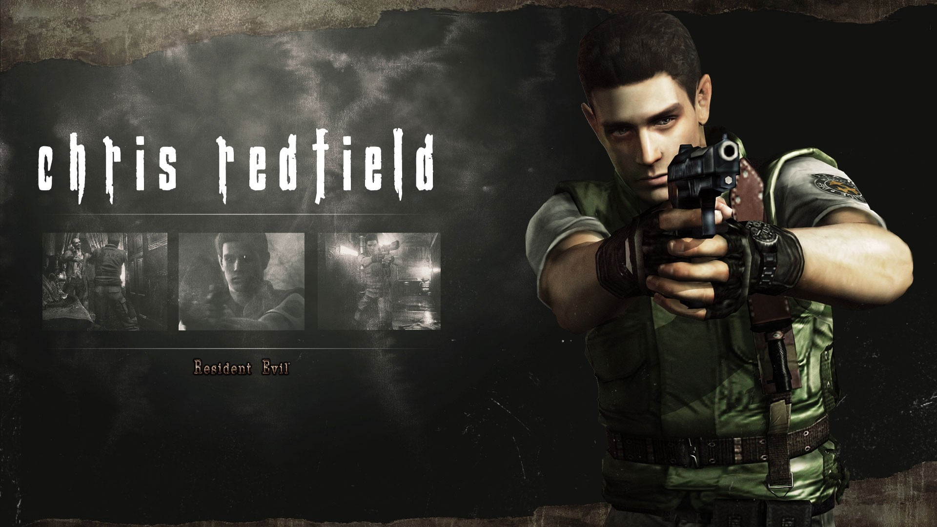 Resident Evil Hd Remaster Chris Redfield - HD Wallpaper 
