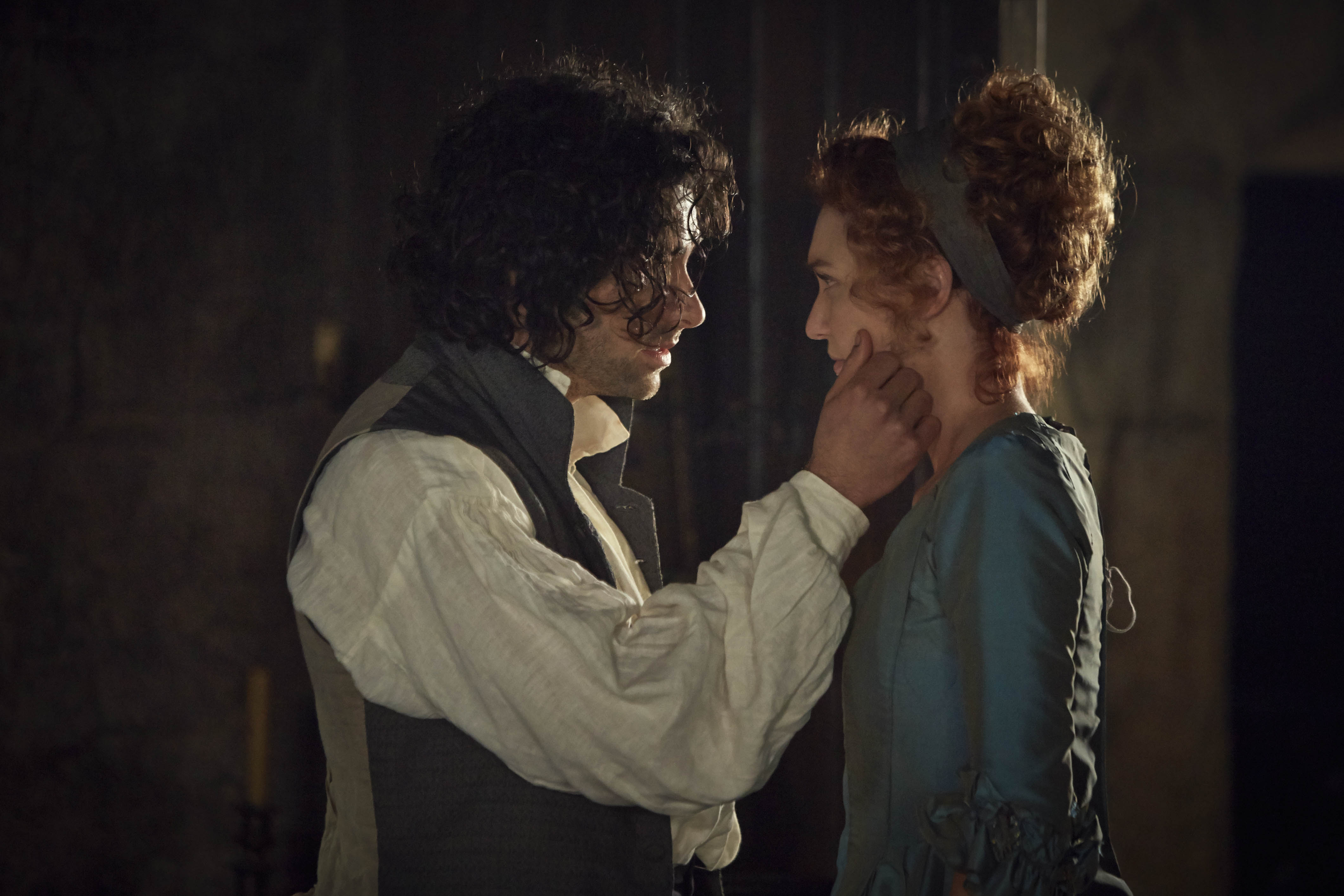Poldark Ross And Demelza First Kiss - HD Wallpaper 