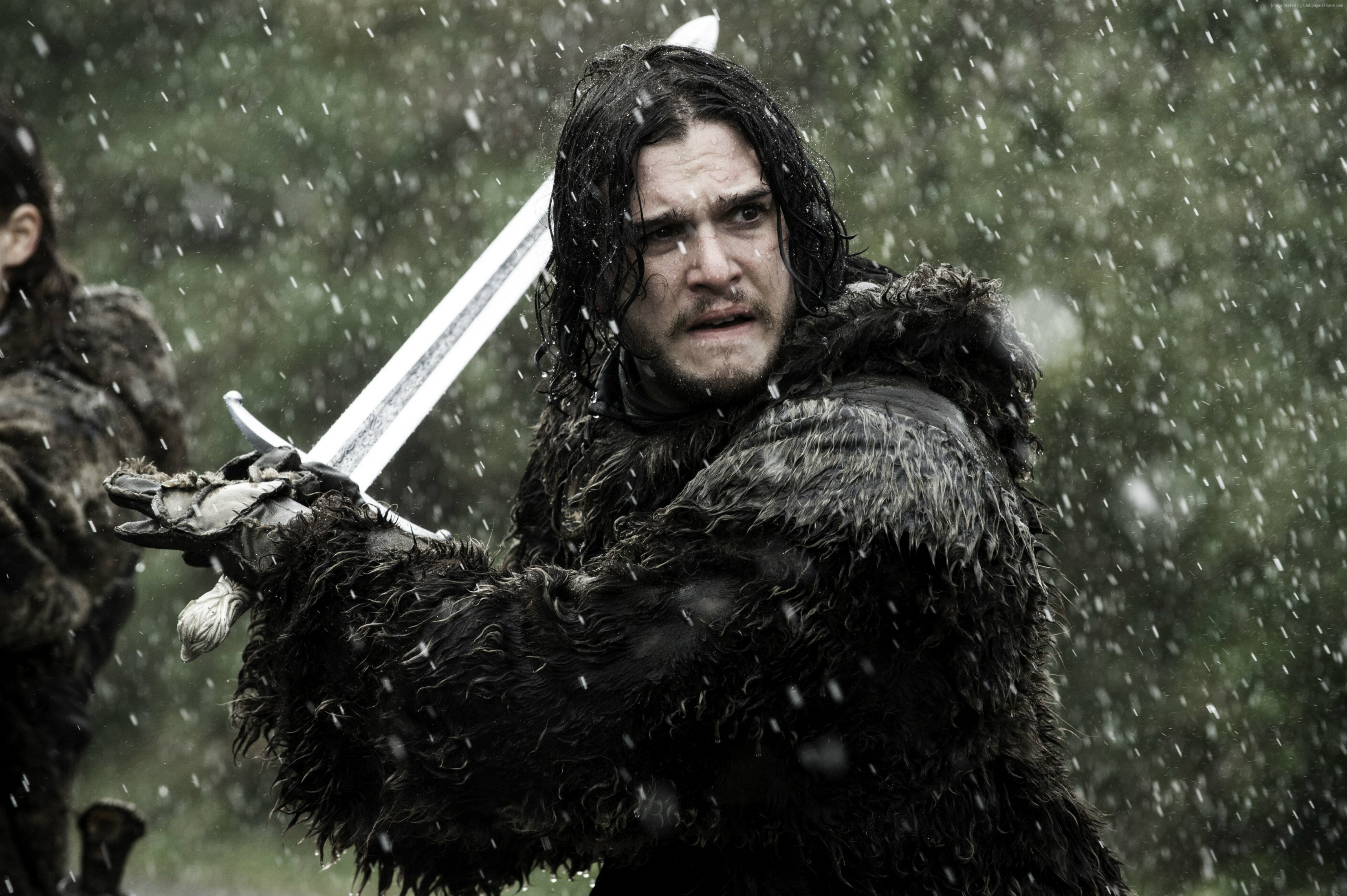 Jon Snow And His Sword - HD Wallpaper 