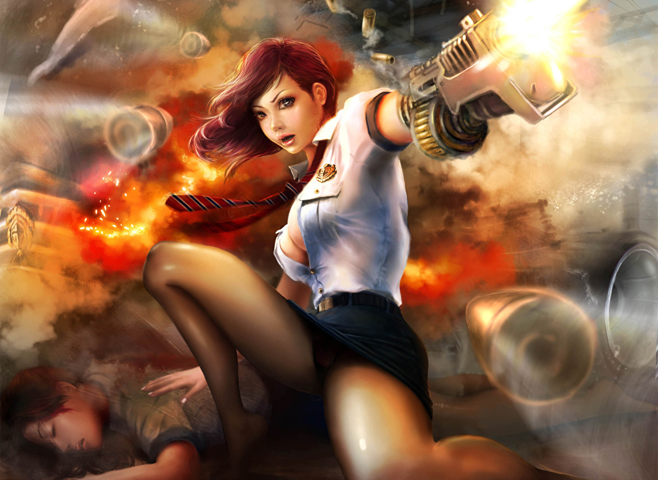 War Girl - HD Wallpaper 