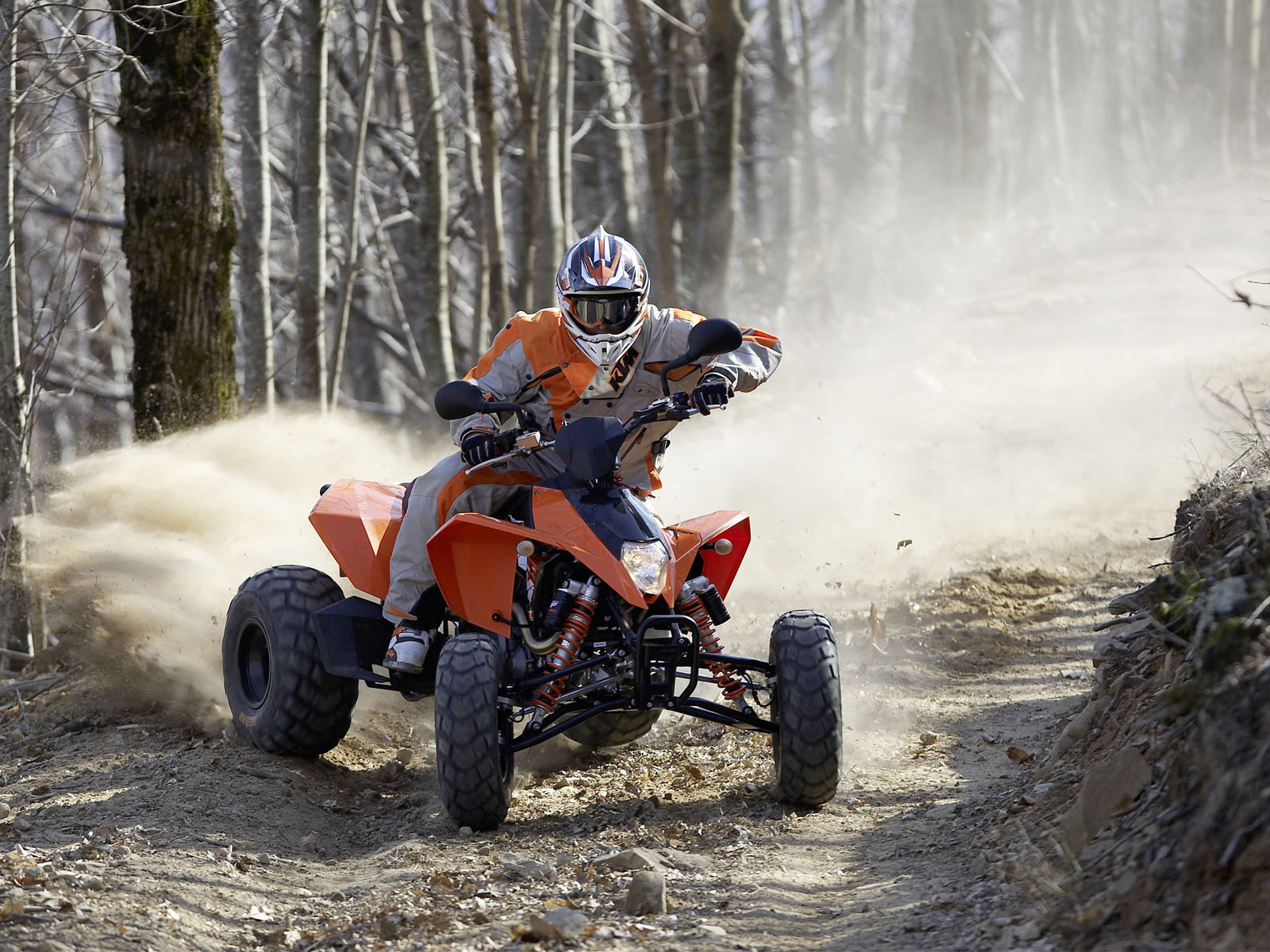 2010 Ktm 525 Xc Atv Wallpapers And Specifications - Atv Ktm 525 Xce - HD Wallpaper 