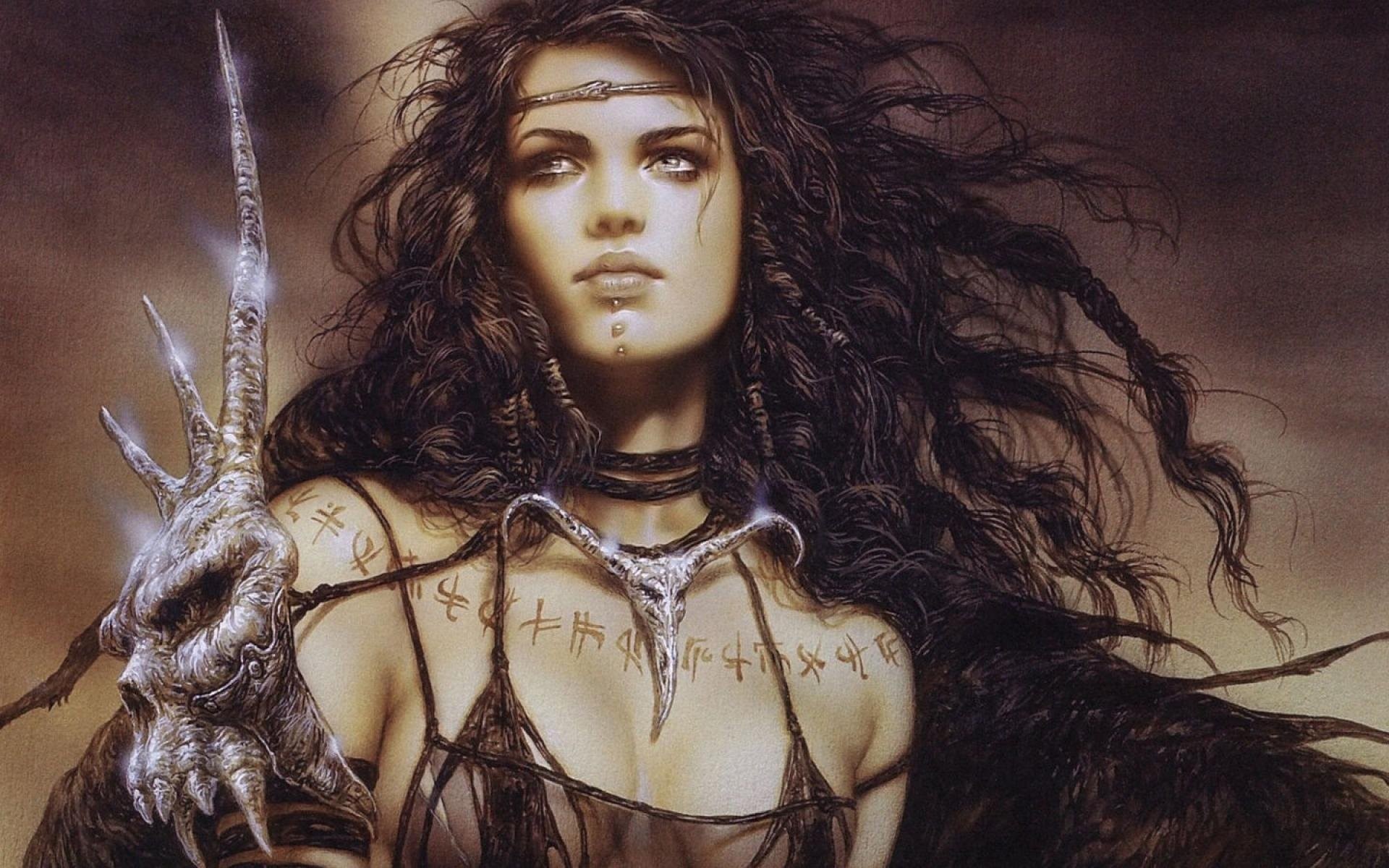 Blonde Warrior Art by Luis Royo - wide 9