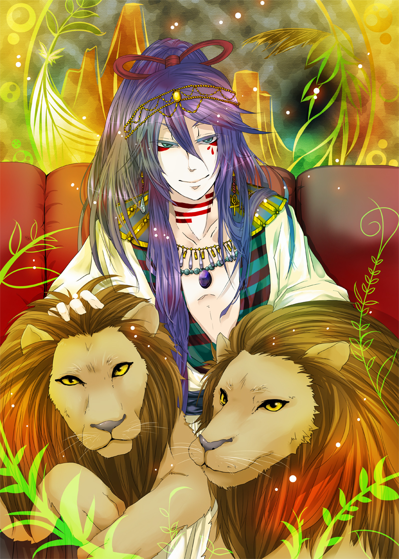 Anime Tarot Card Strength - HD Wallpaper 