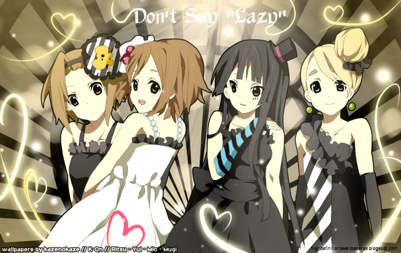 K On - Don T Say Lazy - HD Wallpaper 