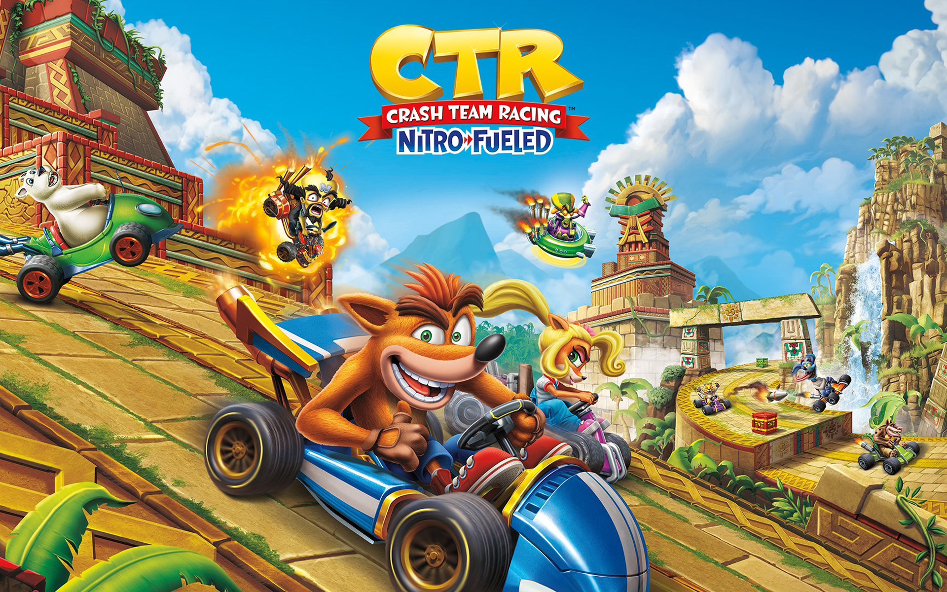 Crash Team Racing Nitro-fueled Wallpaper In - Crash Team Racing Nitro Fueled - HD Wallpaper 