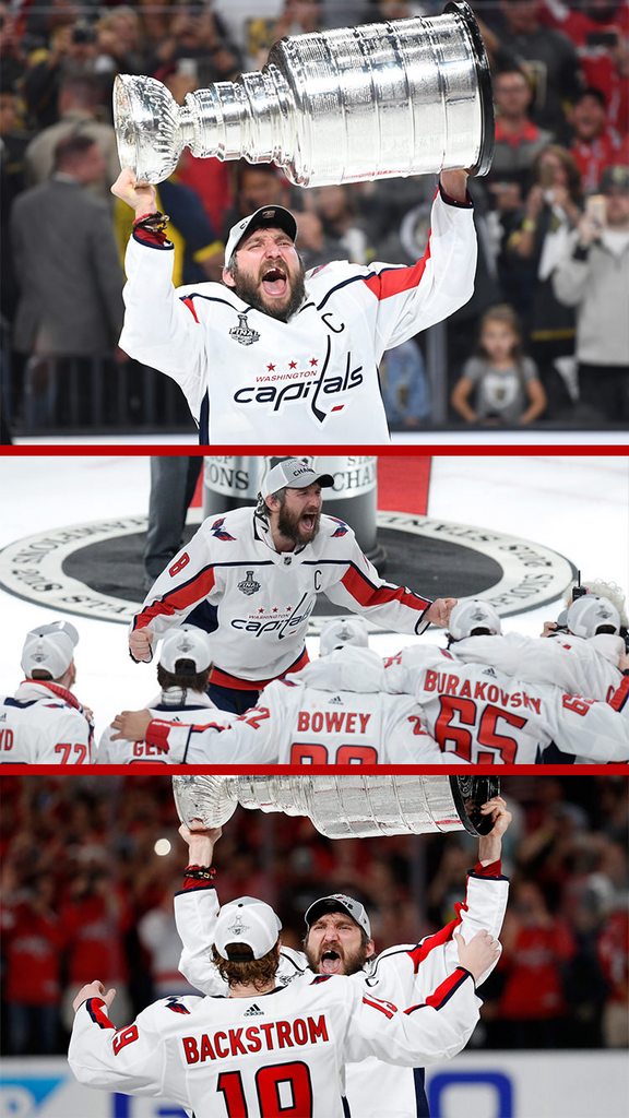 Alex Ovechkin With The Cup - HD Wallpaper 