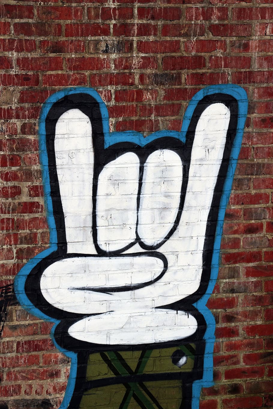 Graffiti Hand - HD Wallpaper 