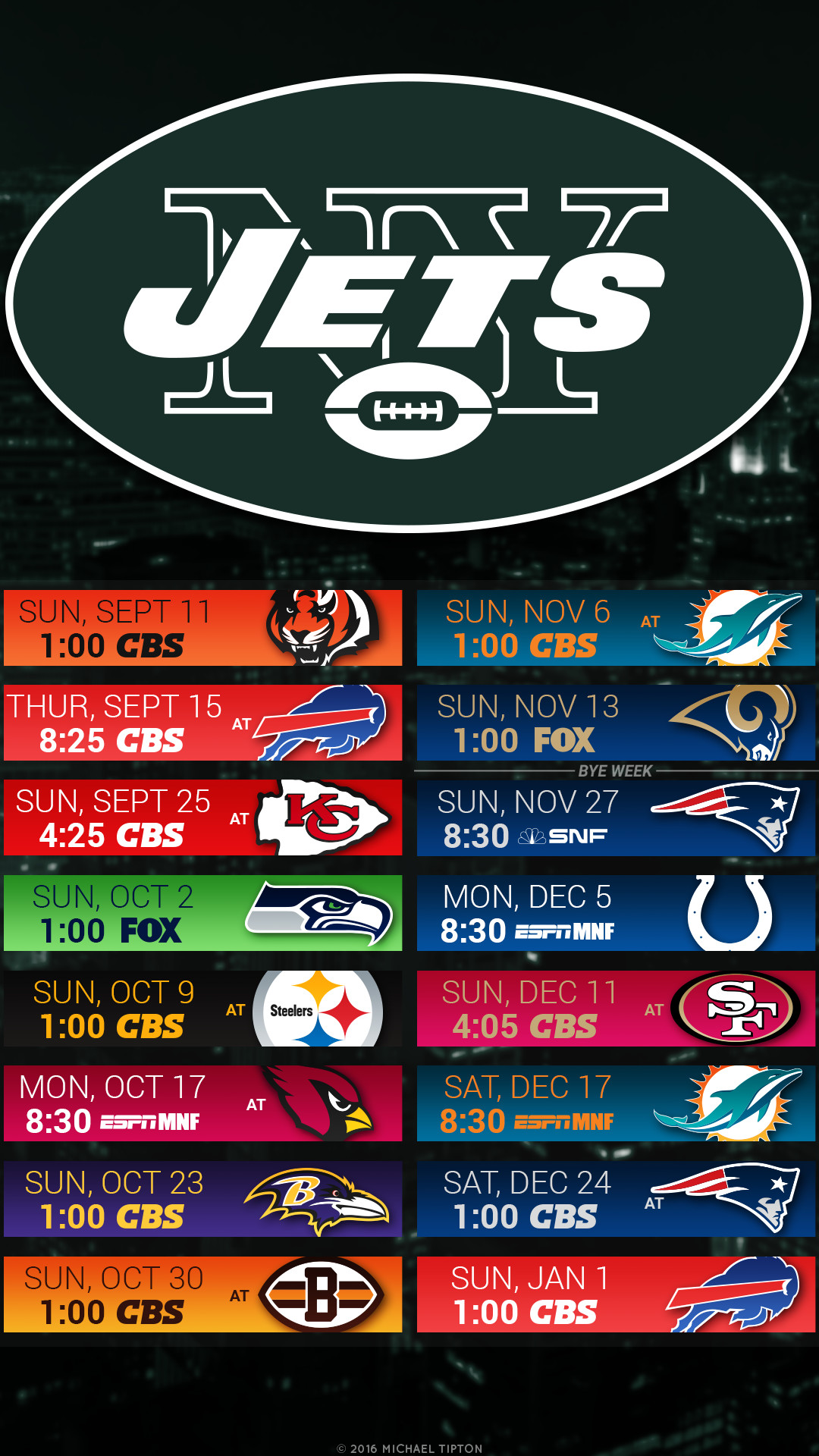 New York Jets 2016 Schedule Logo Wallpaper Iphone 5, - New York Jets 2019 Schedule - HD Wallpaper 