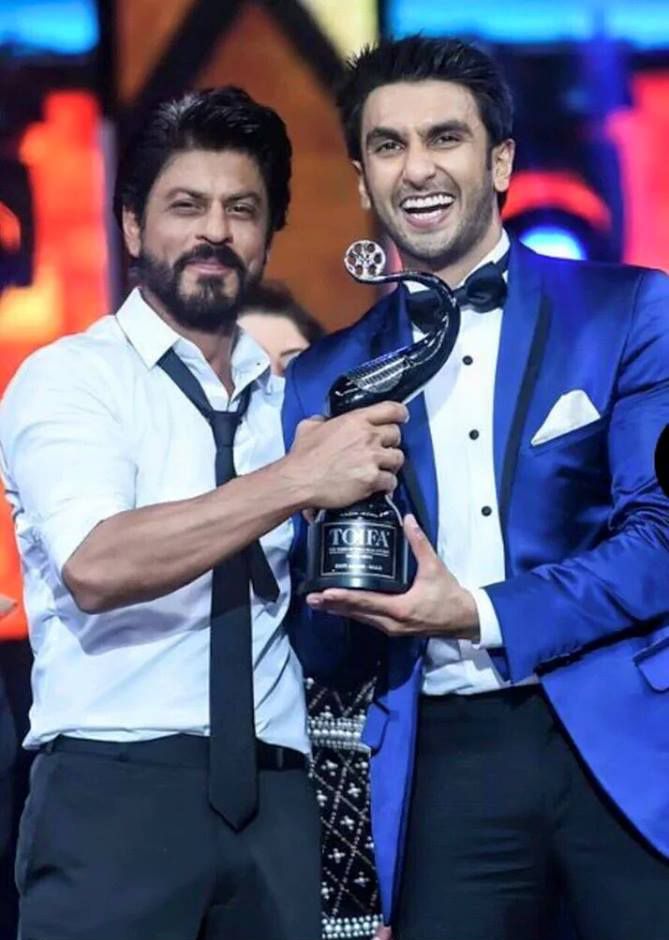 Srk And Ranveer Singh - HD Wallpaper 