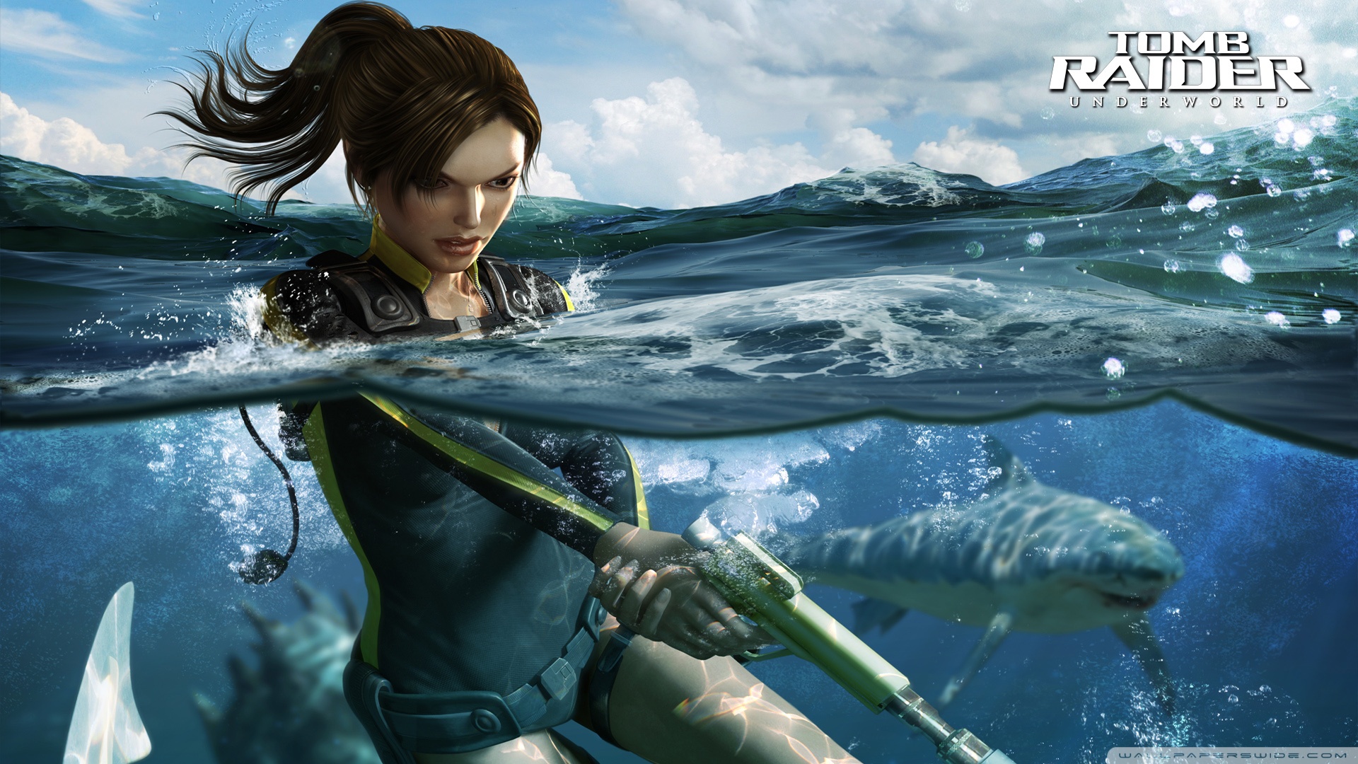 Tomb Raider Underworld Poster - HD Wallpaper 
