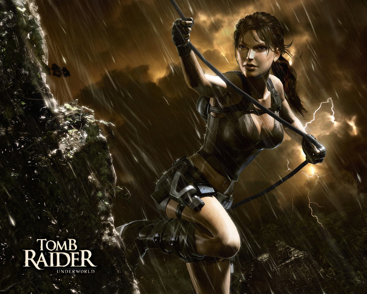Tomb Raider Underworld Background - HD Wallpaper 