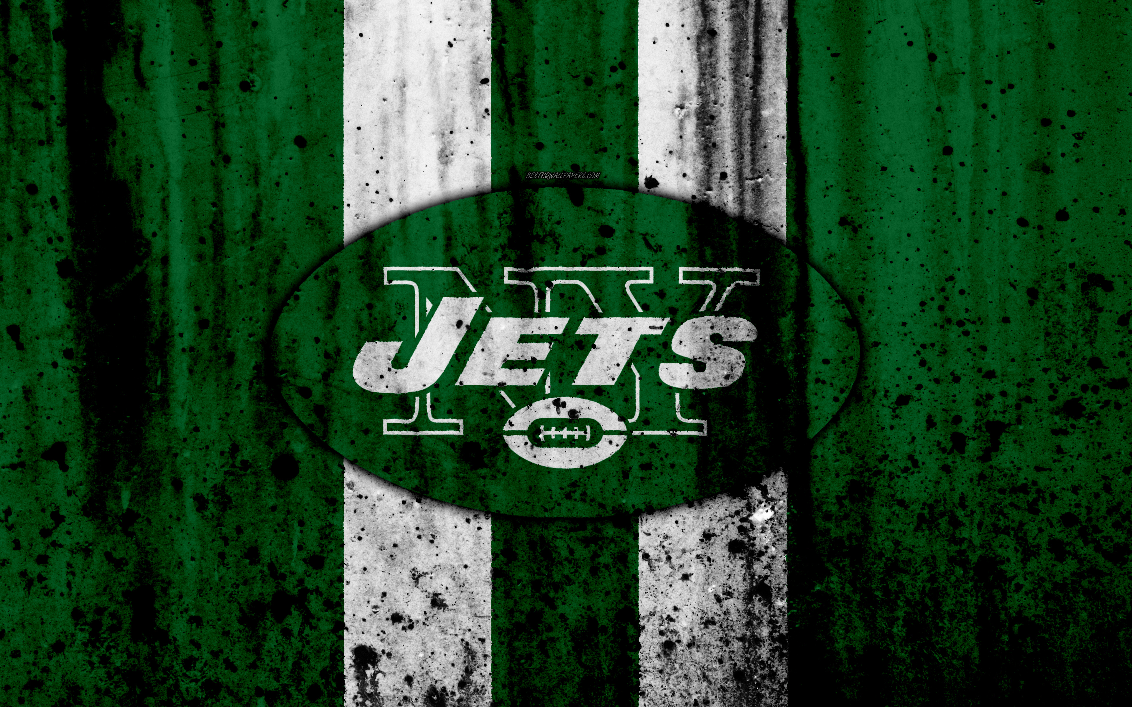 4k, New York Jets, Grunge, Nfl, American Football, - 49ers 4k - HD Wallpaper 