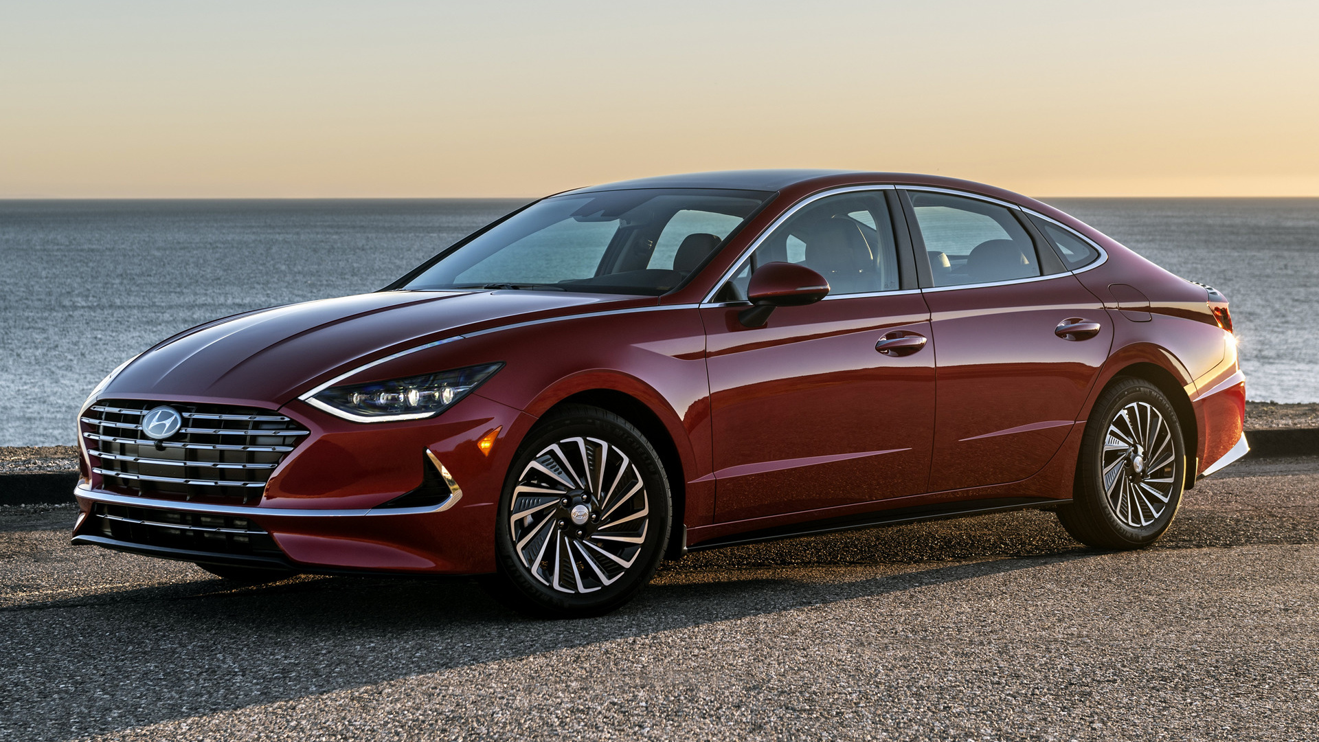 Hyundai Sonata Hybrid - HD Wallpaper 