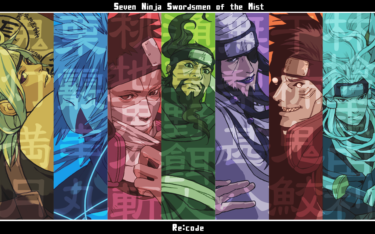 Kisame Hoshigaki Seven Ninja Swordsmen Of The Mist - HD Wallpaper 