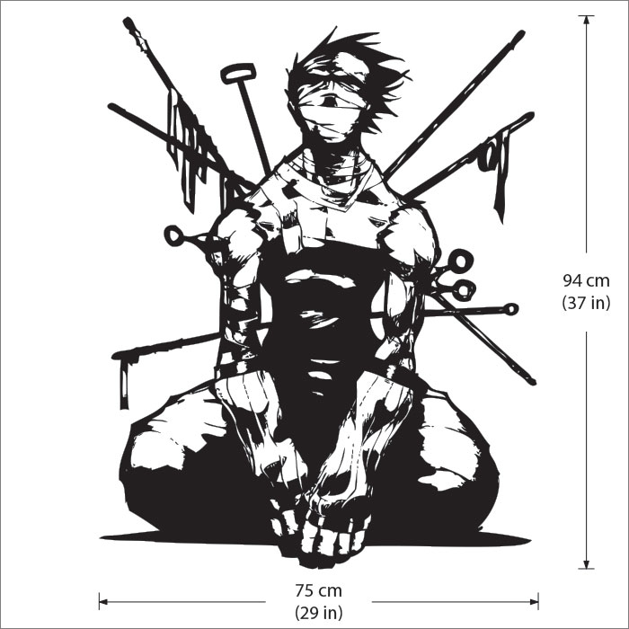 Naruto Wall Stickers - HD Wallpaper 