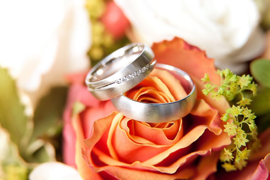 Rings For Wedding, Various, Rose - Wedding Ring - HD Wallpaper 