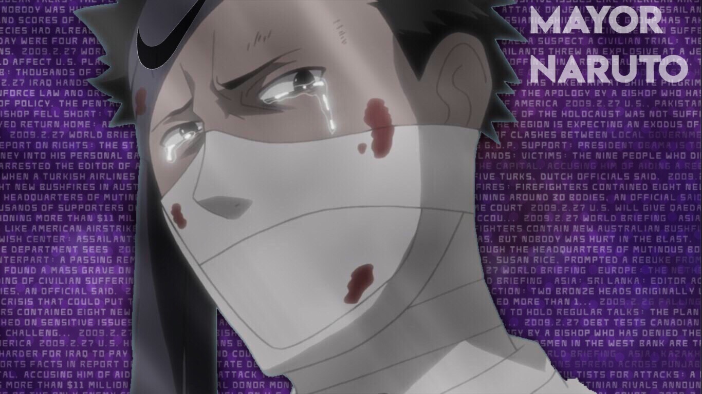 #naruto #narutoshippuden #zabuza #animeedit #anime - Naruto Characters Crying - HD Wallpaper 