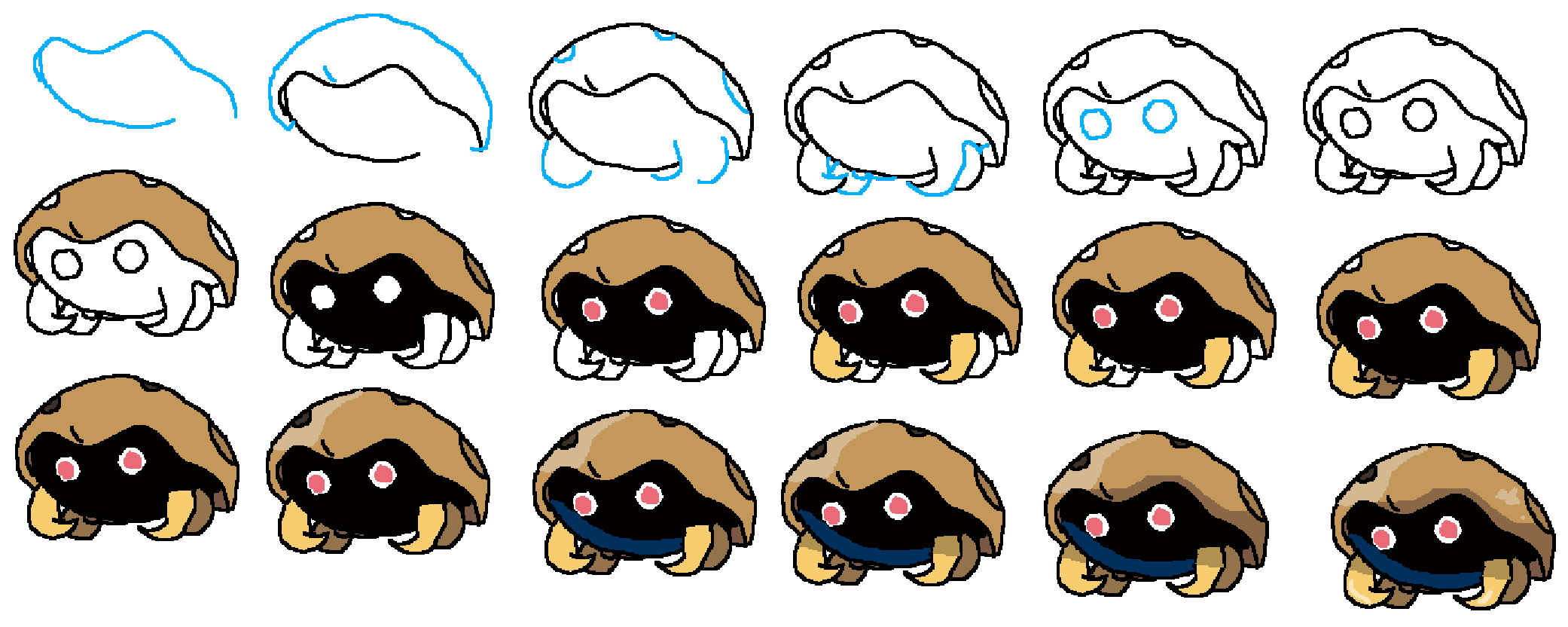 How To Draw Kabuto - Kabuto Pokemon - HD Wallpaper 